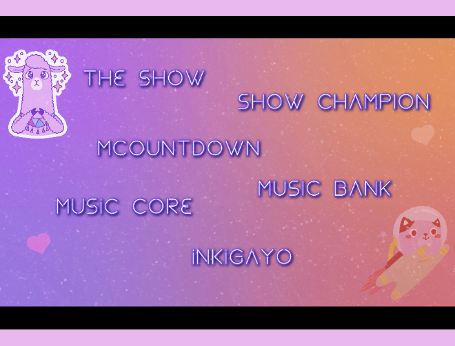 Performances από Inkigayo 05/04/20